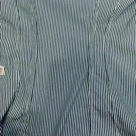 Express Design Studio Striped Ruffled Blouse - Picture 8 of 9